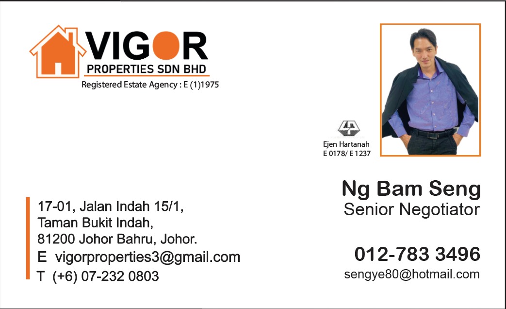 Vigor Agent - NG BAM SENG